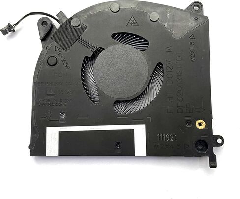 BestParts استبدال مروحة تبريد CPU + GPU الأصلية الجديدة لـ Dell Alienware M15 R2 (سلسلة RTX 2060/2070/ 2080)، P/N: 0X9FRW DFSCK324162A2P DFS2013121H0T (ليس لسلسلة GTX) مروحة 12 فولت in Saudi Arabia