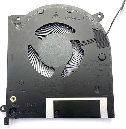 BestParts استبدال مروحة تبريد CPU + GPU الأصلية الجديدة لـ Dell Alienware M15 R2 (سلسلة RTX 2060/2070/ 2080)، P/N: 0X9FRW DFSCK324162A2P DFS2013121H0T (ليس لسلسلة GTX) مروحة 12 فولت in Saudi Arabia