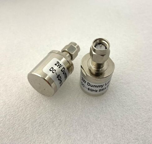 2 Pcs Load 2W SMA Male Dummy Load 2 Watt DC-6Ghz Terminal 50 Ohm VSWR 1.2 in Saudi Arabia