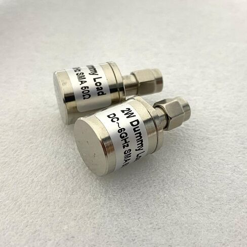 2 Pcs Load 2W SMA Male Dummy Load 2 Watt DC-6Ghz Terminal 50 Ohm VSWR 1.2 in Saudi Arabia