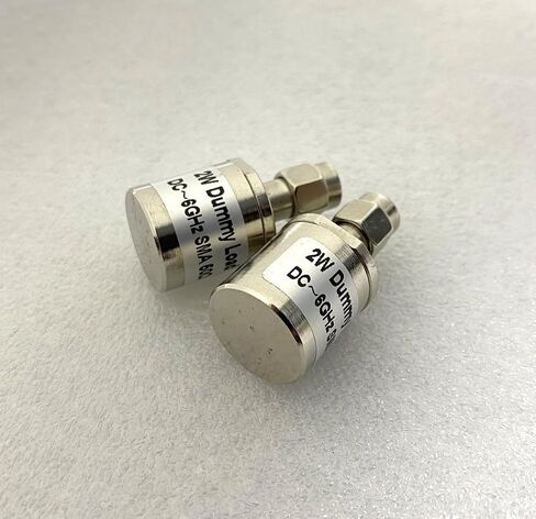 2 Pcs Load 2W SMA Male Dummy Load 2 Watt DC-6Ghz Terminal 50 Ohm VSWR 1.2 in Saudi Arabia