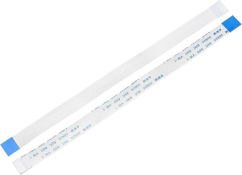 uxcell Flexible Flat Cable, 16 Pins 0.5mm Pitch 150mm FPC FFC Flexible Ribbon Cable for LCD TV DVD Player Laptop 5Pcs (B Type) in Saudi Arabia