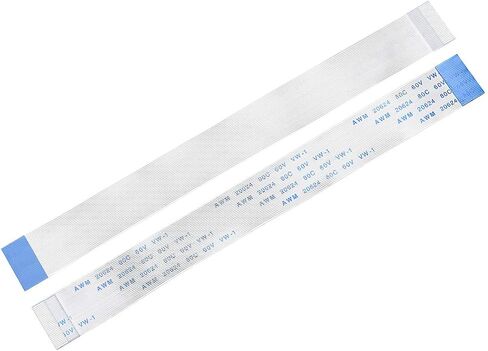 uxcell Flexible Flat Cable, 16 Pins 0.5mm Pitch 150mm FPC FFC Flexible Ribbon Cable for LCD TV DVD Player Laptop 5Pcs (B Type) in Saudi Arabia