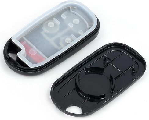 قطعتان من غطاء مفتاح التحكم عن بعد للدخول بدون مفتاح مناسب لعنصر Honda 2004-2011 لـ Civic Si 2002- 2011 لـ CR-V 2002 -2004 NHVWB1U523 / NHVWB1U521 3 أزرار، أغطية مفاتيح فارغة in Saudi Arabia