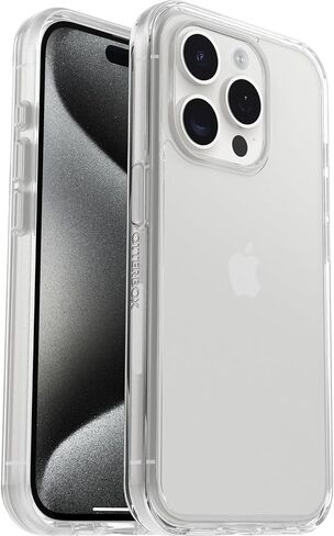 OtterBox SYMMETRY SERIES Case for Apple iPhone 15 Pro - Black in Kuwait