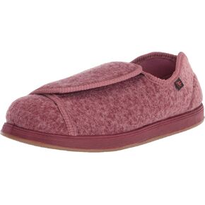 W&Lesvago Womens Diabetic Slippers Memory Foam Comfort Shoes, Arthritis Edema Shoes with Extra Wide Adjustable Straps