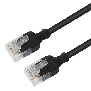 cat6a ethernet cable 50 ft rj45 cables 550Mhz 10G UTP Pure Bare Copper Wire 28AWG,slim 3.6 OD for Home and Enterprise Networking Flexiable Patch Cord(Blue,65 FT)