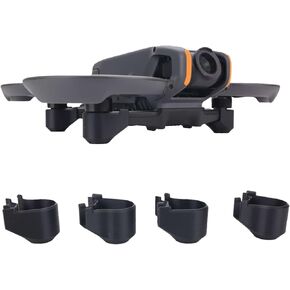 Landing Gear for DJI Avata 2 Drone Motor Arm Landing Leg Tripod Protective Cover Case Shell Extension Kit Quick Release Height Extended Leg Feet Bracket for Avata 2 Drone Accessories