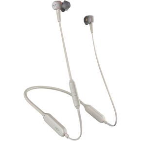 Plantronics BackBeat GO 410 Wireless Headphones, Active Noise Canceling Earbuds, Bone