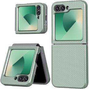 Lopnord for Z Flip 6 Case, Galaxy Z Flip 6 Case for Samsung Z Flip 6 Case, Flip Case for Samsung Z Flip 6, Slim Thin for Samsung Z Flip 6 Case, Anti-Fall Shockproof Protective Phone Cover Case