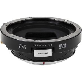 Fotodiox Pro TLT ROKR - Tilt/Shift Lens Mount Adapter for Hasselblad V-Mount SLR Lenses to Nikon F Mount SLR Camera Body