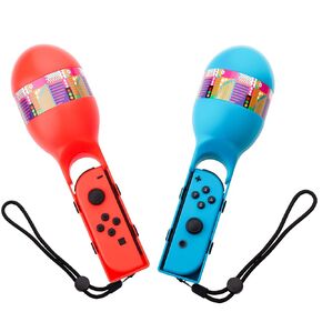 HYPERCASE Red&Blue Joycon Grip for Nintendo Switch/OLED, Left & Right Controller for Switch Game Hand, 2Pcs Sports Accessories with Ultimate Gaming Experience in Kuwait