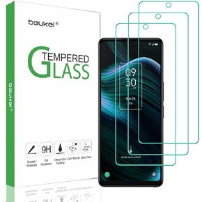beukei (3 Pack) Compatible for TCL Stylus 5G Screen Protector Tempered Glass,Touch Sensitive,Case Friendly, 9H Hardness