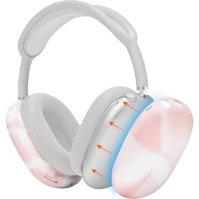WC ShellZ Max - Protective Headphone Exterior Shell Covers for Airpods Max Made by Wicked Cushions | Made with Premium Silicone | (Formerly Known As WC ProtectZ) | Black