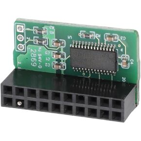 20 Pin TPM 2.0 Module for SuperMicro AOM TPM 9665V, Parallel Structure, Easy Installation, Reliable PCB Board, TPM 2.0 Encryption