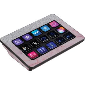 MightySkins Skin Compatible with Elgato Stream Deck MK.2 - Girly Marble Dazzle | Protective, Durable, and Unique Vinyl Decal wrap Cover | Easy to Apply and Change Styles | Made in The USA