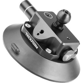 Tackform 4.75" Pump Suction Cup with 20mm Ball | 20 Series Compatible | 3 Type-B Mount Interfaces and Diamond Mount Compatibility | Billet Aluminum Housing