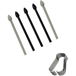 Galaxy S22 Ultra 5G Touch Stylus S Pen Replacement Tips/Nibs for Samsung Galaxy S22 Ultra 5G 6.8" 2022" SM-S908 (S22 Ultra 5G Tips-Black/2pcs)
