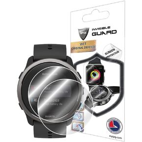 IPG for SUUNTO 5 Peak GPS Watch Screen Protector (2 Units) Invisible Ultra HD Clear Film Anti Scratch Guard-Smooth/Self-Healing/Bubble -Free for 5 Peak