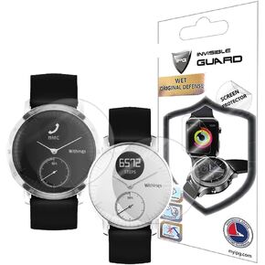 IPG for WITHINGS STEEL HR (Case Dimention 36-40MM) Smartwatch Hydrogel Screen Protector (2 Units) Invisible HD Clear Film Anti Scratch Guard-Smooth/Self-Healing/Bubble for Steel
