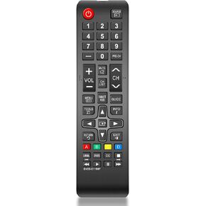 Universal Remote Control – Easy to Operate Samsung Remote Control for Smart TV – Samsung TV Remote Control Replacement – Durable and Sleek TV Remote with IR Technology, 2 AAA Batteries