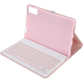 Yunseity Tablet Keyboard Case, ABS PU Leather Keyboard Cover with 150mAh Battery for Tablet SE 11 Inch 2023 ()