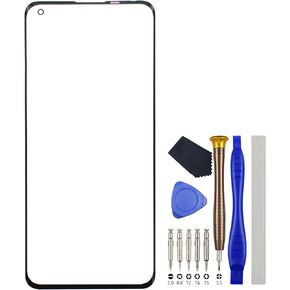 Outer Glass Screen Replacement for OnePlus 9 Pro LE2121 LE2125 LE2123 LE2120 LE2127 Black