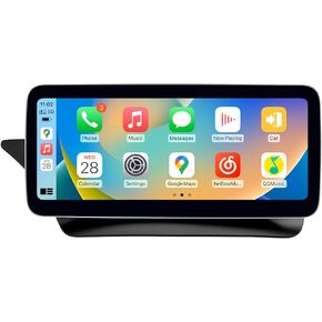 شاشة الوسائط المتعددة لراديو السيارة W212 Android 13، 8+256G 12.3 بوصة شاشة لمس عالية الدقة مضادة للوهج زرقاء، تدعم Carplay Android Auto لنظام Mercedes-Benz 2012-2015 E200 E300 E400 E63 Class NTG4.5