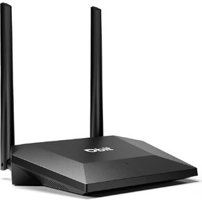 DBIT AC1200 Gigabit WiFi Router 2.4GHz +5GHz Dual Band MU-MIMO Wireless Internet Router, 4 x 10/100/1000Mbps Ethernet Ports, 4 x 5dBi Antennas, Support Router, AP, Repeater Mode, EasyMesh