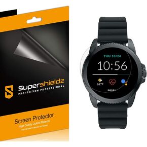 Supershieldz (6 Pack) Designed for Fossil Men's Gen 5E 44mm Smartwatch Screen Protector, High Definition Clear Shield (PET)