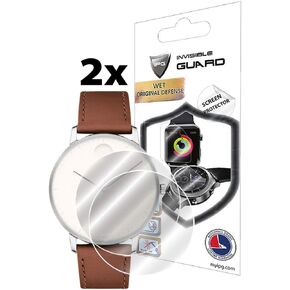 IPG for Movado FACE Smartwatch Screen Protector (2 Units) Invisible Ultra HD Clear Film Anti Scratch Skin Guard - Smooth/Self-Healing/Bubble -Free