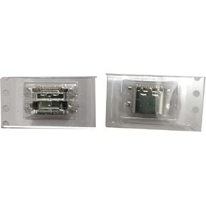 2pcs Type-C USB Charger Charging Port Connector Replacement Repair Part for ONN Tablet Gen 2 100011886