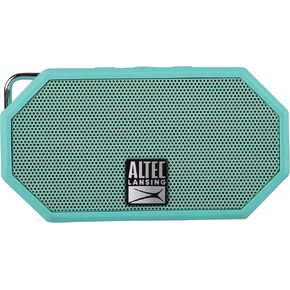 Altec Lansing Portable Bluetooth Speaker IP67 Waterproof Outdoor Speaker with 30-Foot Range and 6-Hour Battery Floating Shockproof Wireless Speaker for Beach, Shower, Home and Car (Red)