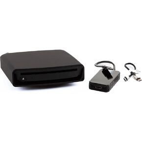 (AIE)-PREM-USBCD-CP – “Add-on" PREMIUM Car CD Player with Wireless Apple CarPlay Converter for Vehicles w/Factory or Aftermarket CarPlay Enabled Radio & USB Input Port. Single USB Cable Installation!