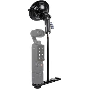 Suction Cup Mount for DJI Osmo Pocket 3, Car Windshield Window Vehicle Camera Holder Compatible with DJI Pocket 3 Accessories