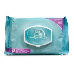 Hygea Flushable Wipes 48 Per Pack by Pdi Professional Disposables -Part No. A500F48 by Hygea
