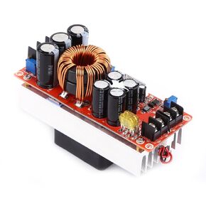DC Boost Converter, 10~60V to 12~90V 1500W 30A DC-DC Converter Power Source Boost Module