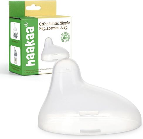 Haakaa Baby Bottle Nipple Cap - Leak-Proof Feeding Bottle Caps for Infants|Compatible with Haakaa Gen.3 Baby Bottle|Essential Bottle Cap Replacement,BPA-Free,1 Pack in Saudi Arabia