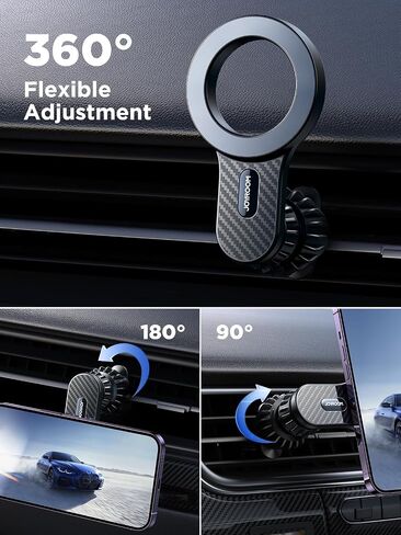 JOYROOM for MagSafe Car Mount 【أحدث ترقية لعام 2023】مغناطيس 20x حامل هاتف MagSafe للسيارة متوافق مع سلسلة iPhone 14/13/12 in Saudi Arabia
