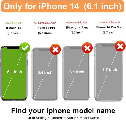 Vaburs متوافق مع محفظة iPhone 14 مع حامل بطاقة، نمط فراشة منقوش من جلد البولي يوريثان بأزرار مزدوجة غطاء واقٍ مقاوم للصدمات لحامل السيارة المغناطيسي 6.1 بوصة (رمادي) in Kuwait
