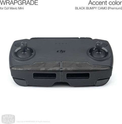 Wrapgrade Skin Compatible with DJI Mavic Mini & 2 SE & 4K | Accent Color (Airforce Silver) in Saudi Arabia