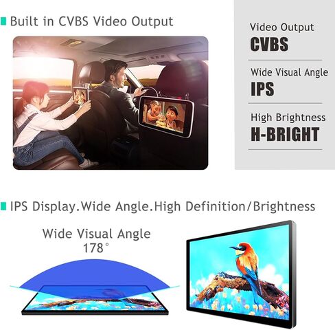 OneCarStereo Linux Double-DIN سيارة ستيريو تعمل باللمس، CarPlay Android Auto، مدمج TDA7851 مع مخرج Preamp 4V، ملاحة 7 بوصة داخل لوحة القيادة مع راديو FM AM RDS، نوع C وUSB 1.5A شحن سريع in Kuwait