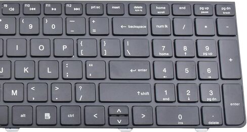 Keyboard Replacement Without Frame Compatible with HP ProBook 4530S 4535S 4730S 4735S Series Black US Layout in Saudi Arabia