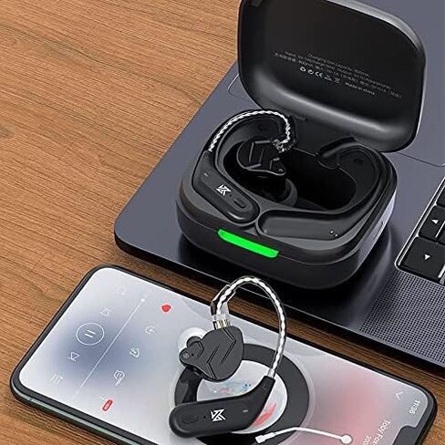 KZ AZ09 بلوتوث 5.2 وحدة IEM محول بلوتوث لاسلكي الأذن هوك المحمولة عمر البطارية الطويل لKZ ZS10 PRO/ZSN Pro X/ZSN PRO/EDX PRO/ZSX/ZAR/DQS/ZVX/Zax/CCA CRA/C12/C10 PRO (C دبوس) in Saudi Arabia