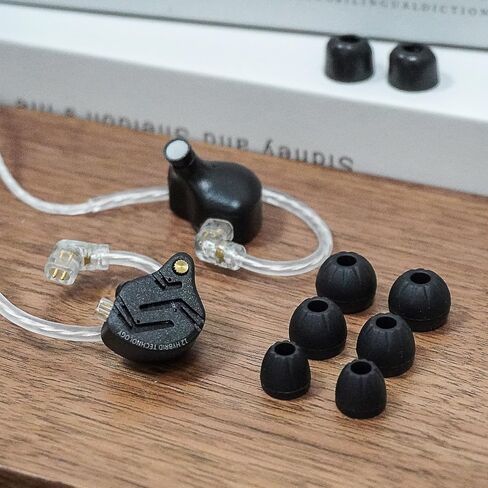 سماعات رأس KZ ZS12 PRO X داخل الأذن، سماعات أذن سلكية للألعاب 1DD+5BA Hybrid Driver IEM، مفتاح ضبط 4 مستويات، تجويف معدني كامل، كابل IEM 2Pin لعشاق الموسيقى (أسود، بدون ميكروفون) in Kuwait