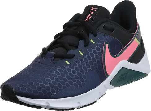 Nike Legend Essential 2 Blackened Blue/Sunset Pulse 9 B (M) in Saudi Arabia