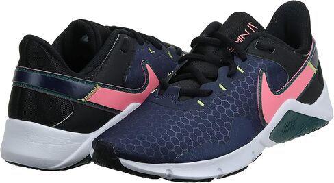 Nike Legend Essential 2 Blackened Blue/Sunset Pulse 9 B (M) in Saudi Arabia