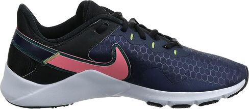 Nike Legend Essential 2 Blackened Blue/Sunset Pulse 9 B (M) in Saudi Arabia