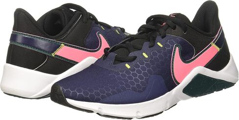 Nike Legend Essential 2 Blackened Blue/Sunset Pulse 9 B (M) in Saudi Arabia
