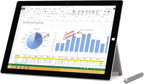 Microsoft Surface Pro 3 (128 GB, Intel Core i5) (Renewed) in Saudi Arabia